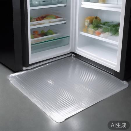 冰箱底部垫防水垫，防地板渗透。