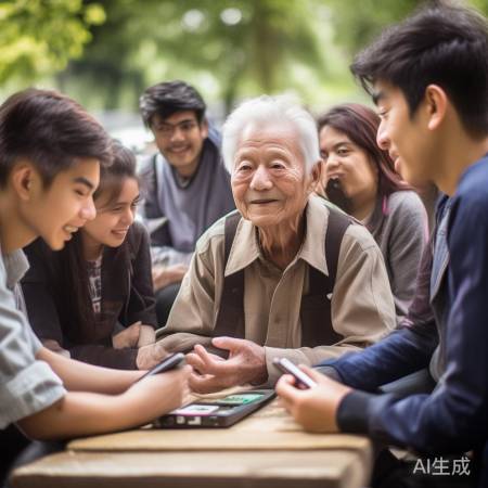 尊重老人,合理用网,换位思考