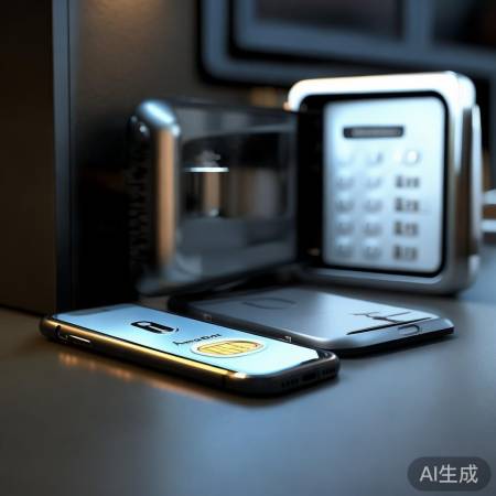 SIM卡、手机、银豹保险柜，准