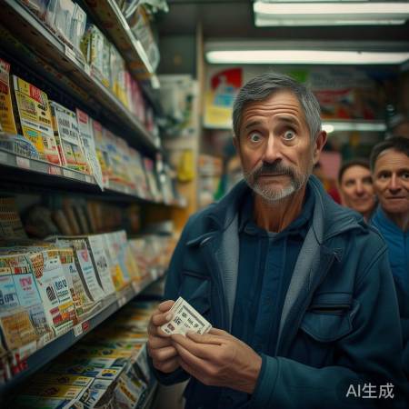 努力坚持，中大奖秘诀