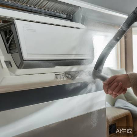 空调漏风,清洁滤网防灰尘。