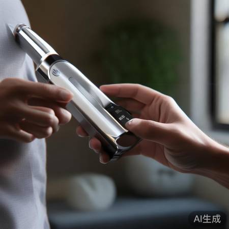 开启指纹锁电源,长按删除键确认