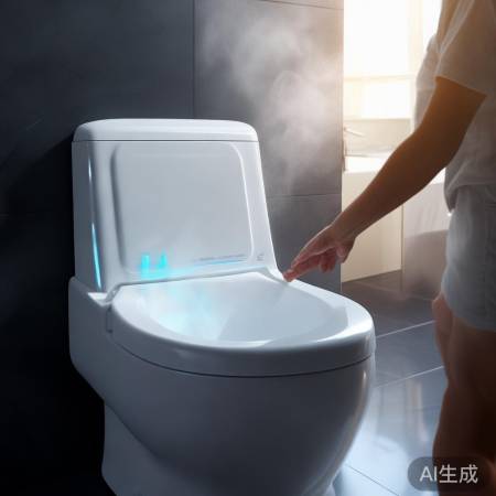 智能马桶操作便捷，清洁强大。