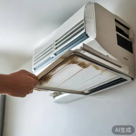 空调滤网需定期清洗，保障空气质
