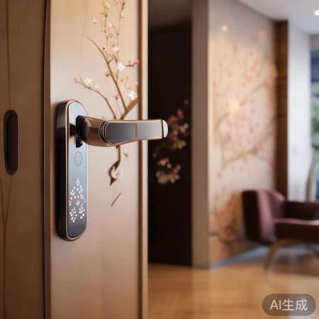 樱花指纹锁优惠促销，家居智能升