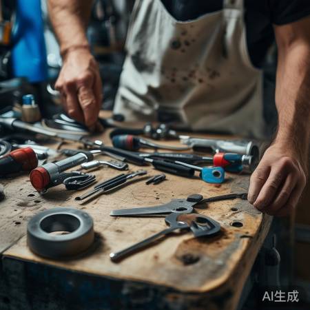 准备安装工具:螺丝刀、扳手、线