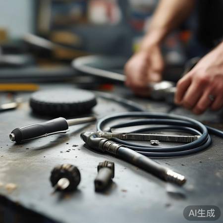 工具准备：螺丝刀、软管、连接头