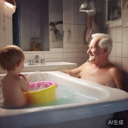 洗澡用水多,老人小孩更明显