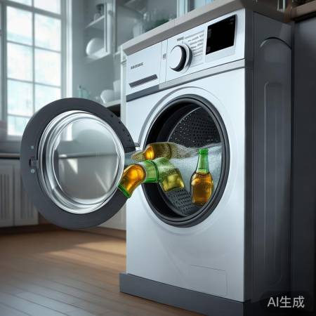 啤酒瓶清洁洗衣机