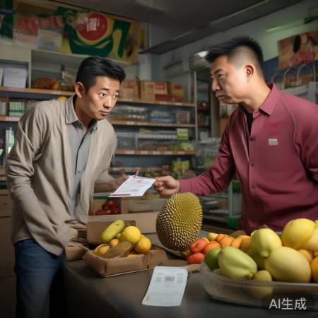 水果店退款争议