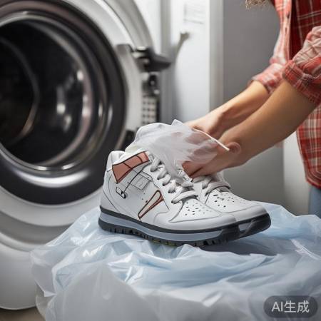 鞋子洗衣机清洗要点:检查硬物、