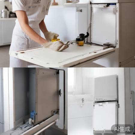 消毒柜门精准安装