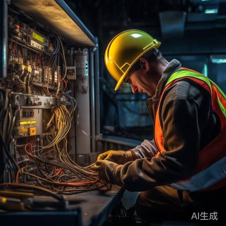 安装断电,防触电事故