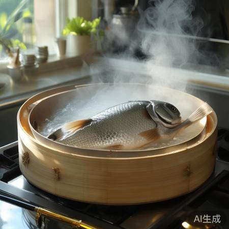 “贺喜蒸箱,蒸鱼美味营养”
