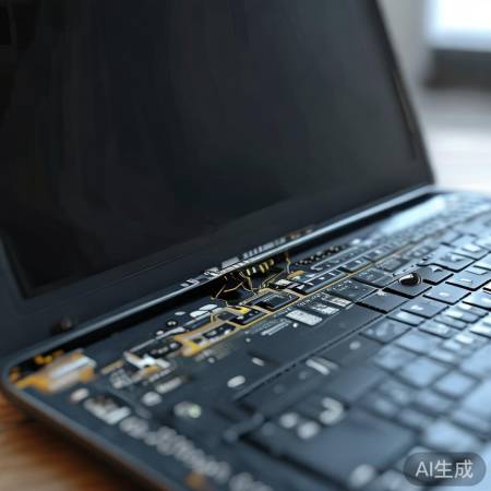 硬件故障致屏幕黑屏
