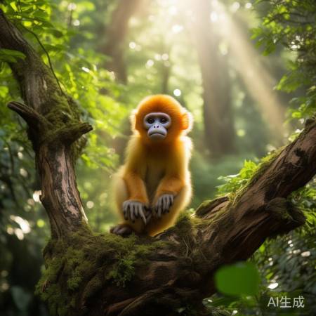 新成员金丝猴加入国宝队伍
