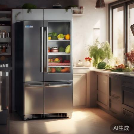 冰箱容量，合理收纳，食材保鲜。
