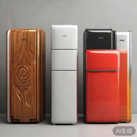 冰箱五行随材质、颜色、形状定