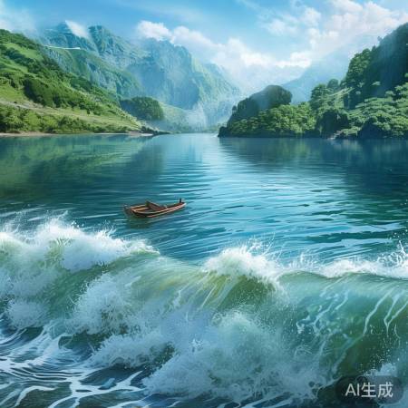 椒花水库，生活之美