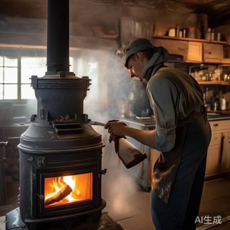 定期清洁烟道,防火灾保安全。