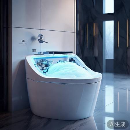 efef智能马桶,泡沫冲刷家居