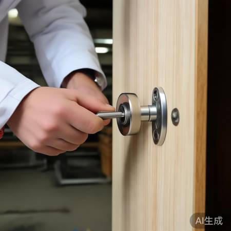 “第五步：正确安装把手拧紧螺丝