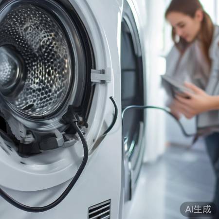 检查洗衣机电源连接