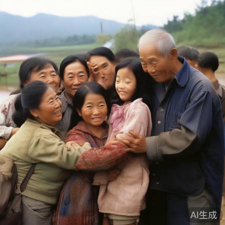 民众感谢老陈救助女童