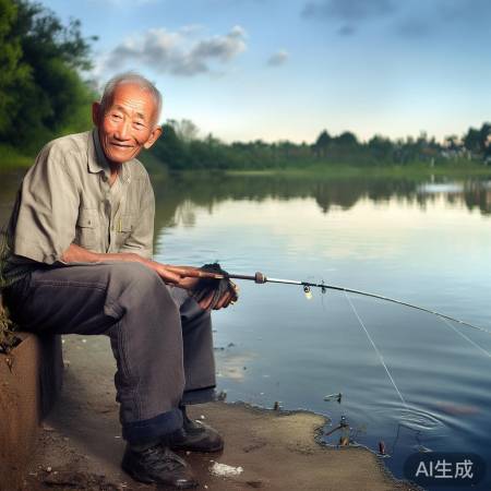 退休军人变钓鱼侠