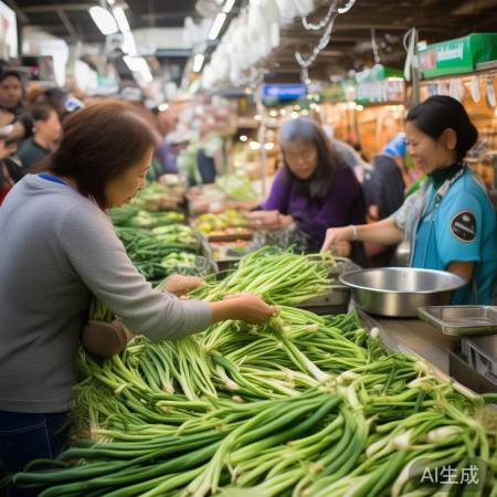 选购蒜薹，确保安全清洗