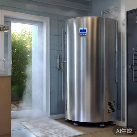 储水式热水器,随时热水供应。