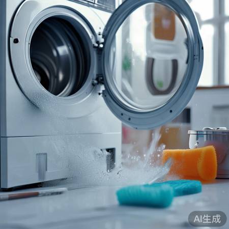 定期清洗洗衣机,保持烘干效果