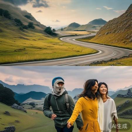 人生旅途，勇往直前