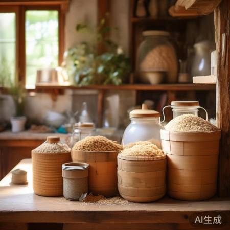 食物保存要点:干燥通风