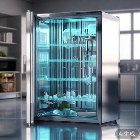 消毒柜品质佳，紫外线消毒，餐具