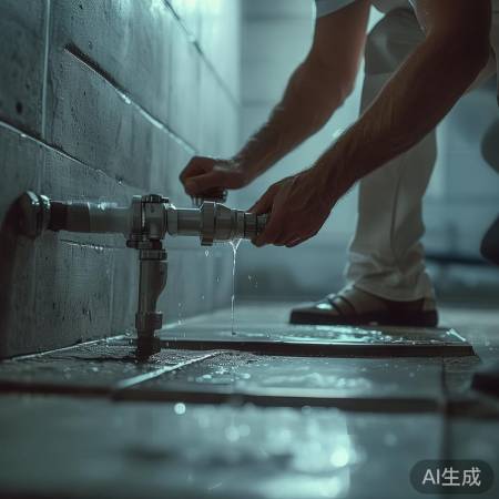 检查进水阀,水渍或滴漏即更换。