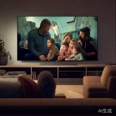 电视尺寸影响观看体验,大小适中