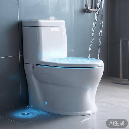 智能马桶自动冲水,节水资源