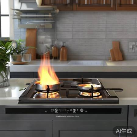 方太集成灶，火力猛，吸油强，操