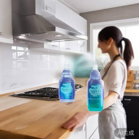 “轻松清洁油烟机妙招”