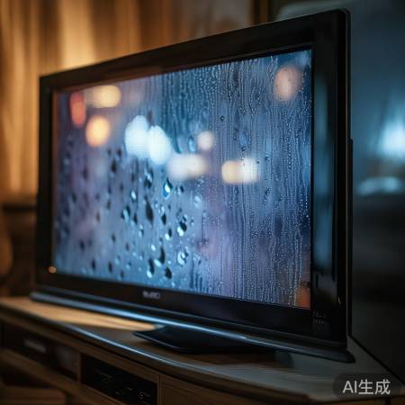 电视屏幕模糊,疑似进水,速查处