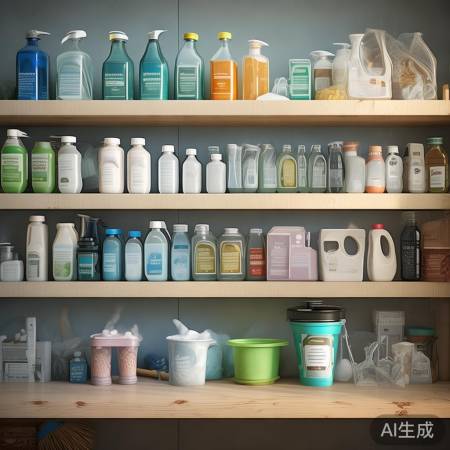 清洁用品分类收纳