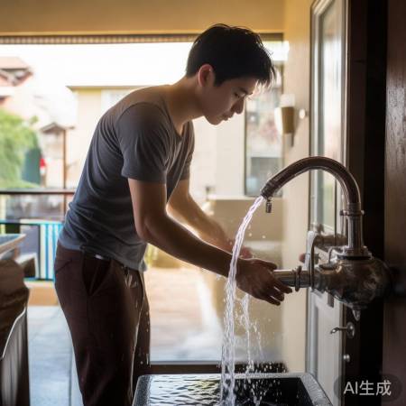 小区供水不足,问物业邻居知原因