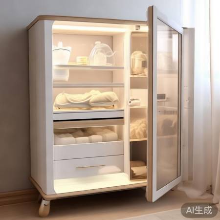 婴儿消毒柜：安全实用自然风