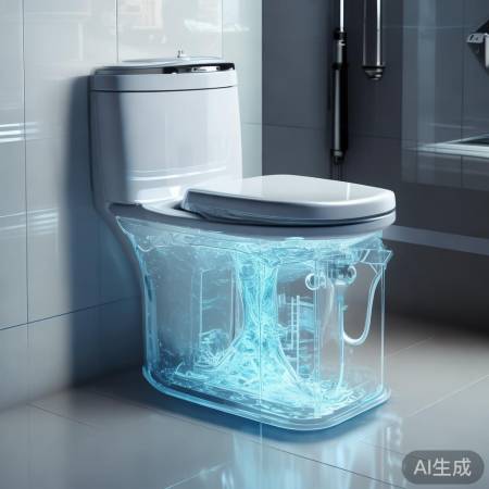 智能马桶盖，冲水加热二合一