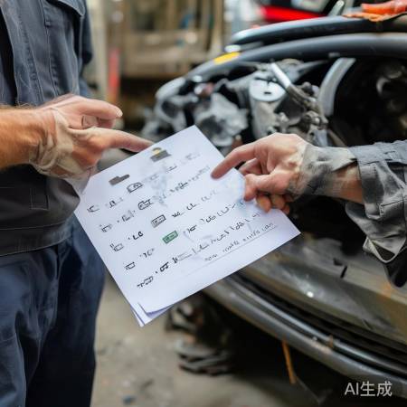 检查报告给维修工
