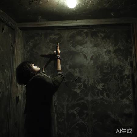 热水器坠落，暗示焦虑需面对