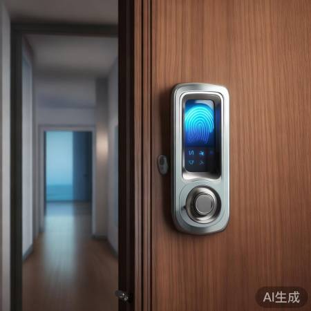 指纹锁更安全,防撬不易