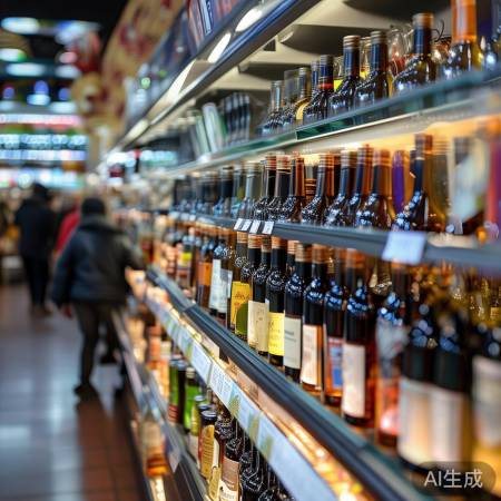 六安超市红酒柜，聚会佳饮一览。