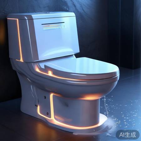 智能马桶,自动冲洗,舒适体验